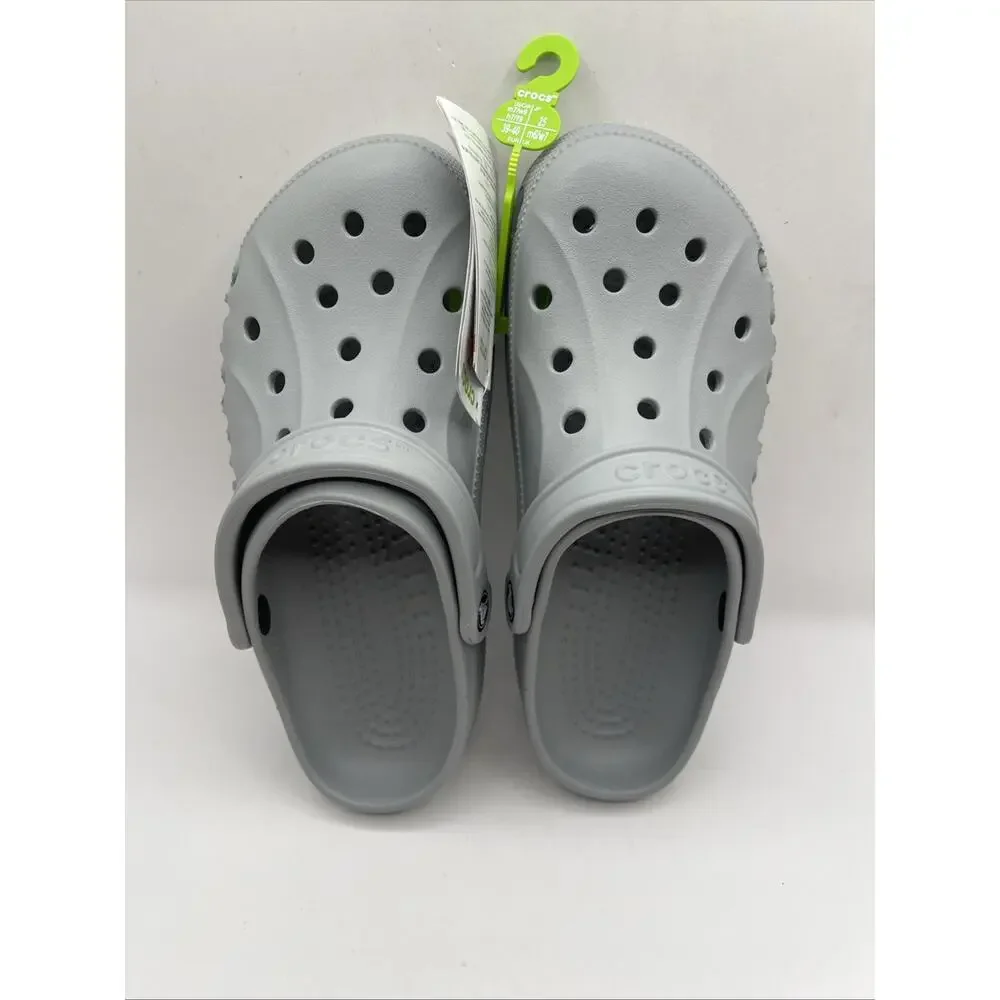 Crocs Adult Baya Clogs Color Gray Size M7/W9 Unisex Shoes
